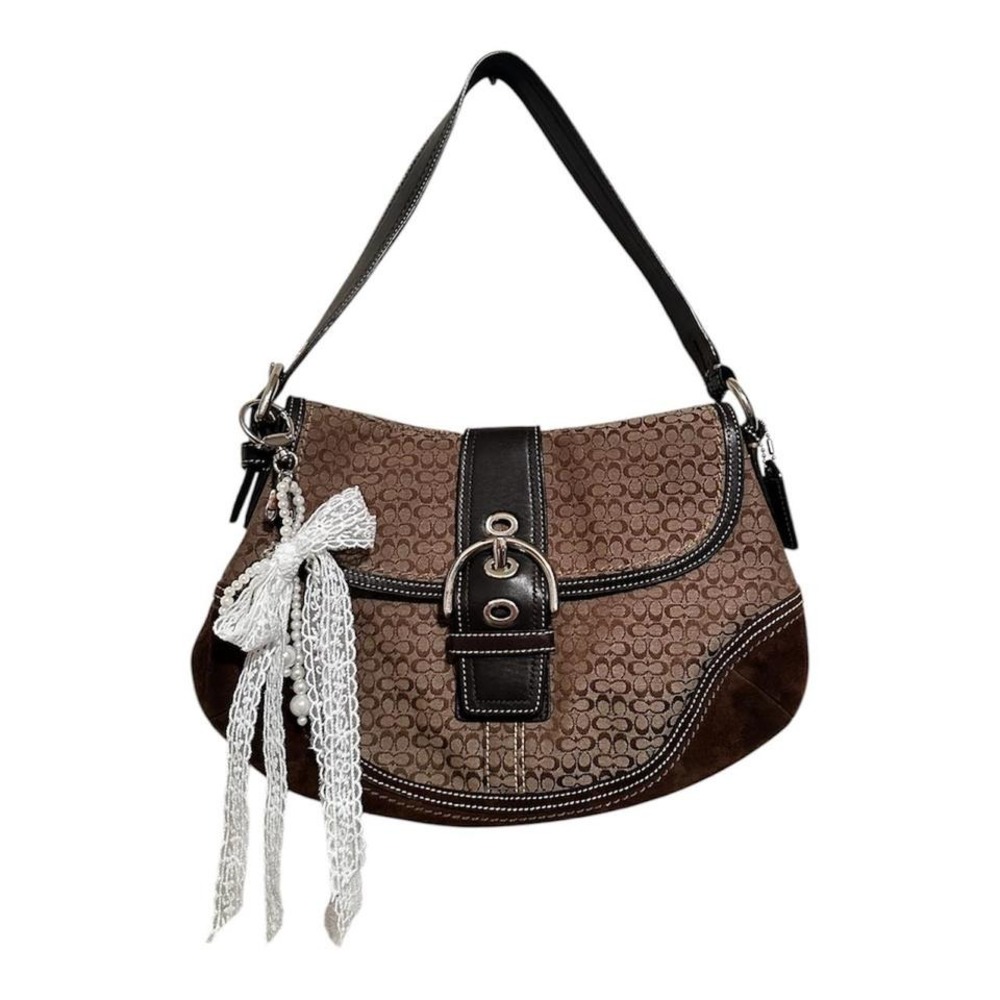 Brown coach bag